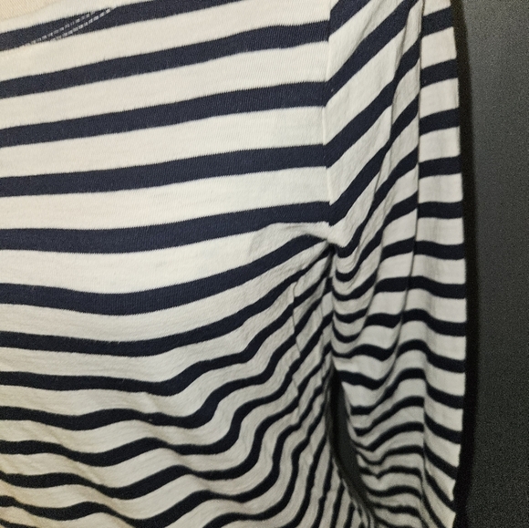 J Crew Womans Long Sleeve Striped Top Size XS - Picture 9 of 12